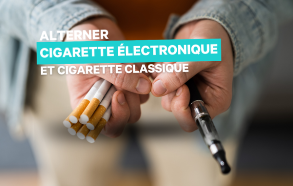 alterner cigarette électronique et cigarette classique