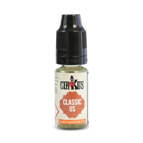 E liquide Classic US CIRKUS 10 ml - VDLV | Cigusto | Cigusto | Cigarette electronique, Eliquide