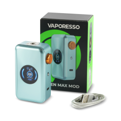 Mod GEN MAX de Vaporesso, mod box double accus 18650 | Cigusto | Cigusto | Cigarette electronique, Eliquide