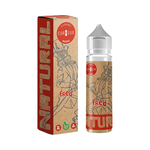 E liquide Fred edition Natural 50 ml de chez CURIEUX| Cigusto | Cigusto | Cigarette electronique, Eliquide