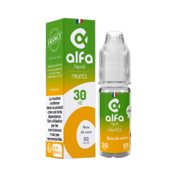 E Liquide NOIX DE COCO 10 ml - Alfaliquid | Cigusto | Cigarette electronique, Eliquide