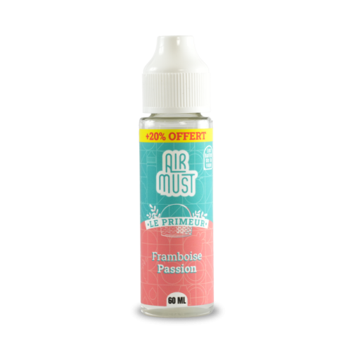 E Liquide Framboise Passion 60 ml Airmust sans nicotine | Cigusto | Cigarette electronique, Eliquide