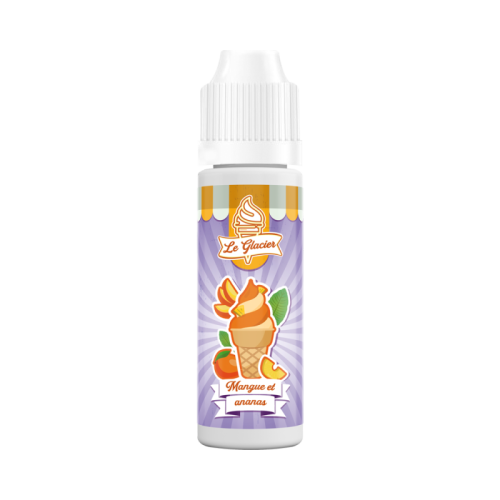 E Liquide en 50 ml Mangue Ananas gamme Le glacier par Edenvape | Cigusto | Cigarette electronique, Eliquide