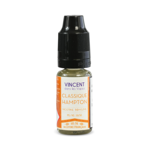 E liquide 10 ml Sel de nicotine Classique Hampton VDLV | Cigusto  | Cigusto | Cigarette electronique, Eliquide