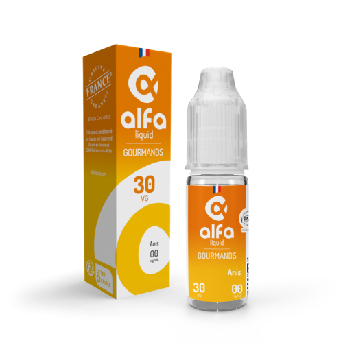 E Liquide Anis 70/30 10 ml - Alfaliquid | Cigusto | Cigusto | Cigarette electronique, Eliquide