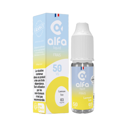 E Liquide Lemon Ice 10 ml - Alfaliquid | Cigusto | Cigarette electronique, Eliquide