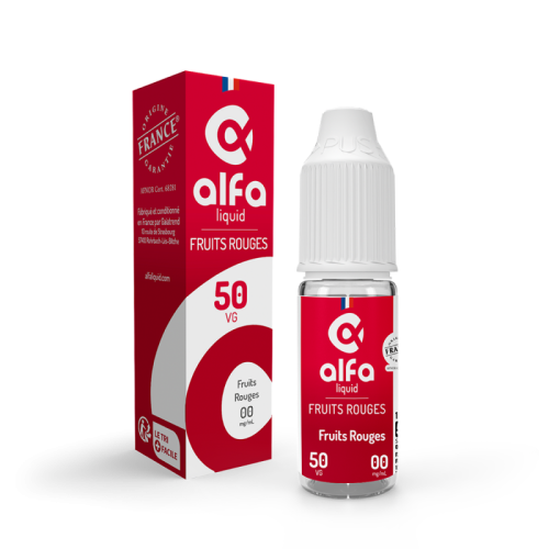 E Liquide Fruits Rouges 50-50 10ml Alfaliquid | Cigusto Ecigarette | Cigusto | Cigarette electronique, Eliquide