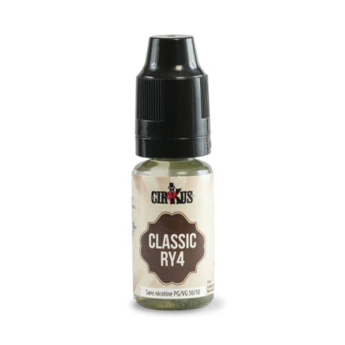 Eliquide CIRKUS Classic RY4 10 ml, saveur classic et caramel | Cigusto | Cigusto | Cigarette electronique, Eliquide