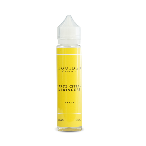 E Liquide Tarte Citron Meringuée Tentation 50 ML Liquideo Nicotine 0g | Cigusto | Cigarette electronique, Eliquide