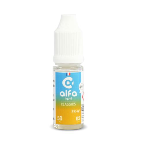 E Liquide FR-W 50/50 10ml Alfaliquid Cigarette electronique | Cigusto | Cigarette electronique, Eliquide