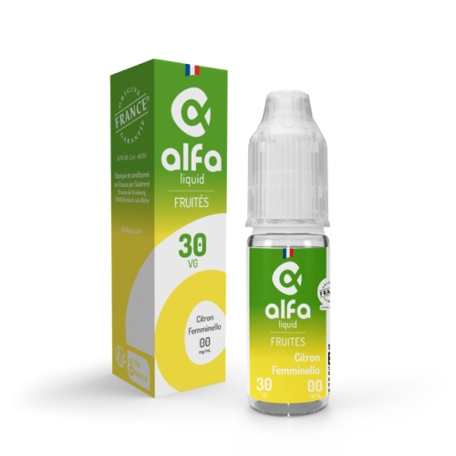 E Liquide Citron Femiminello 10ml Alfaliquid | Cigusto Ecigarette | Cigusto | Cigarette electronique, Eliquide