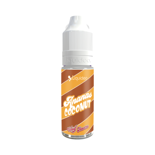 E liquide Ananas coconut 10 ml de la gamme Wpuff Flavors Liquideo | Cigusto | Cigarette electronique, Eliquide