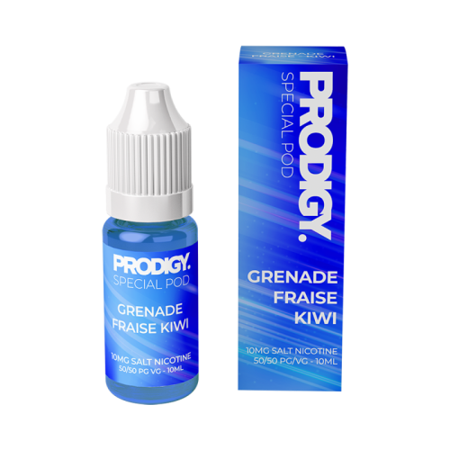 Eliquide 10 ml Grenade Fraise Kiwi SDN Prodigy de Vape Maker | Cigusto | Cigarette electronique, Eliquide