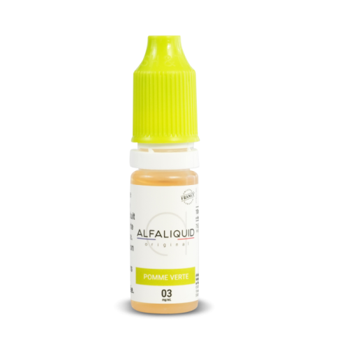 E Liquide Pomme Verte 10 ml - Alfaliquid | Cigusto | Cigusto | Cigarette electronique, Eliquide