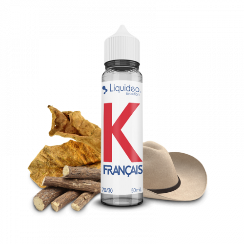 E Liquide K Francais Evolution 50 ML Liquideo Nicotine 0g | Cigusto | Cigarette electronique, Eliquide