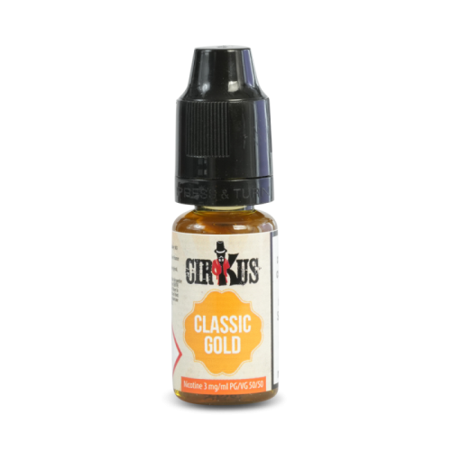 E liquide Classic Gold CIRKUS - E liquide fruit à coque | Cigusto | Cigarette electronique, Eliquide