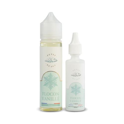 E liquide 60 ml Flocon Vanillé Petit Nuage| Cigusto  | Cigusto | Cigarette electronique, Eliquide