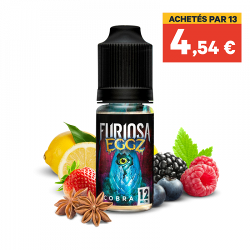 E liquide Eggz Cobra 10 ml - FURIOSA | Cigusto | Cigarette electronique, Eliquide