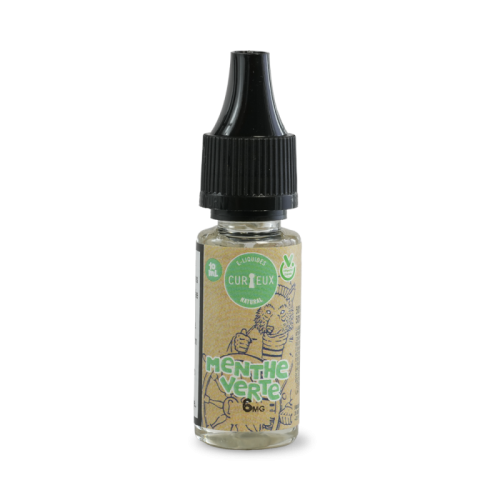 E liquide  Menthe Verte Natural 10 ml - CURIEUX| Cigusto | Cigusto | Cigarette electronique, Eliquide