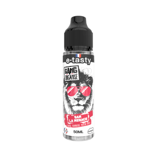 E Liquide SAM LA MENACE 50 ml gamme Gang Organisé de E Tasty | Cigusto | Cigarette electronique, Eliquide