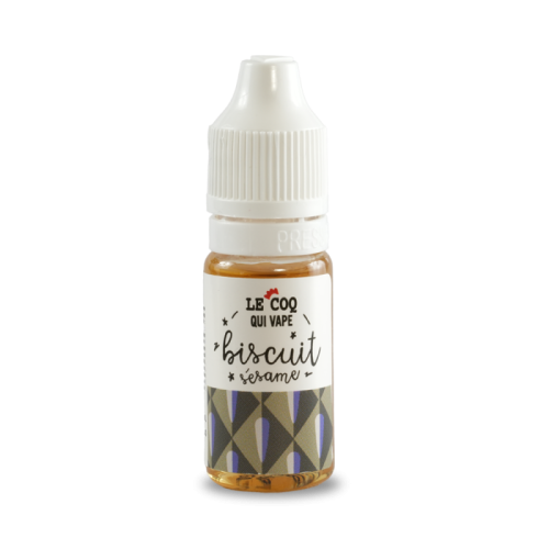 Full VG Biscuit SesameLE COQ QUI VAPE  0 mg Gourmand 20/80 Fr | Cigusto | Cigarette electronique, Eliquide