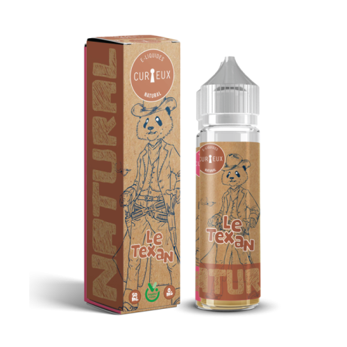 E liquide TEXAN edition Natural 50 ml de chez CURIEUX| Cigusto | Cigusto | Cigarette electronique, Eliquide