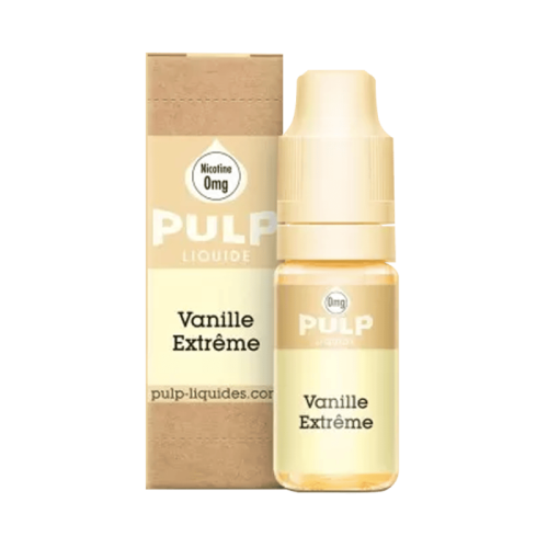 E liquide Vanille extrême par Pulp pour cigarette électronique | Cigusto | Cigarette electronique, Eliquide