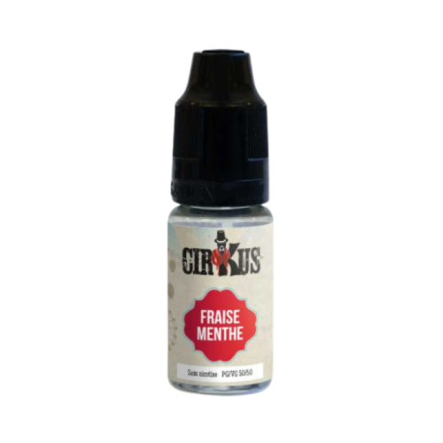 E liquide Fraise Menthe CIRKUS VDLV | Cigusto | Cigarette electronique, Eliquide