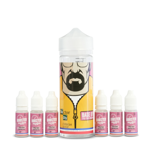 Pack Doctor DIY 200 ml | pg/vg 70/30 | 4 taux de nicotine | Cigusto | Cigarette electronique, Eliquide