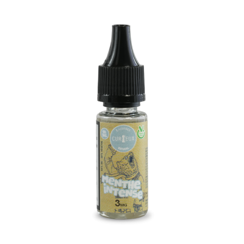 E liquide  Menthe Intense Natural 10 ml - CURIEUX | Cigusto | Cigarette electronique, Eliquide