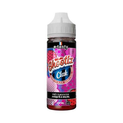 E Liquide CLAK en 170 ml de la gamme Shootiz par E Tasty | Cigusto | Cigusto | Cigarette electronique, Eliquide