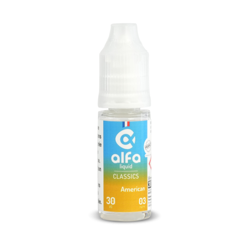 E Liquide cigarette electronique American 70/30 10 ml Alfa | Cigusto | Cigarette electronique, Eliquide