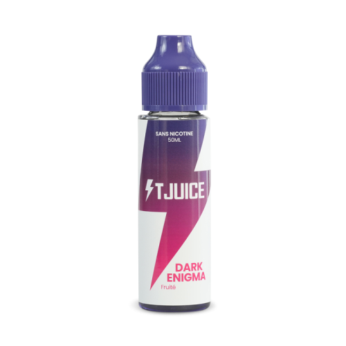 E Liquide DARK ENIGMA T Juice 50 ml - E cigarette|Cigusto | Cigusto | Cigarette electronique, Eliquide