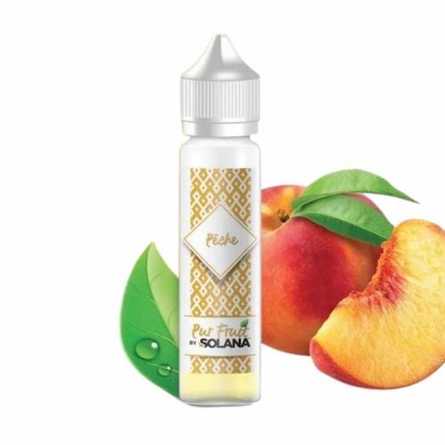 E liquide sans nicotine Peche 50ml SOLANA Cigusto | Cigusto | Cigarette electronique, Eliquide