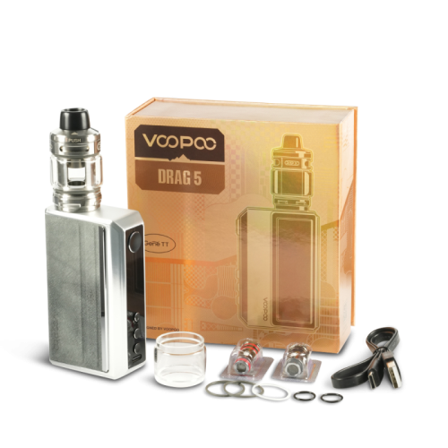 Cigarette électronique kit double accus DRAG 5 de chez Voopoo, | Cigusto | Cigarette electronique, Eliquide