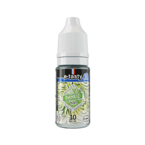 E Liquide en 10 ml SIKO sel de nicotine de Bankiz par E Tasty | Cigusto | Cigarette electronique, Eliquide