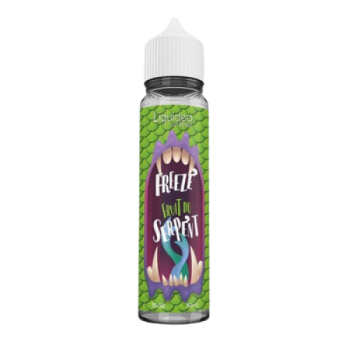 E Liquide à booster Fruit du Serpent 50 ml Liquideo Freeze | Cigusto | Cigarette electronique, Eliquide