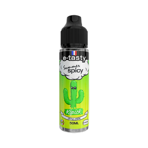 E-liquide Kipick de E-Tasty en flacon de 50 ml, e-liquide Kipick au cactus et au citron | Cigusto | Cigusto | Cigarette electronique, Eliquide