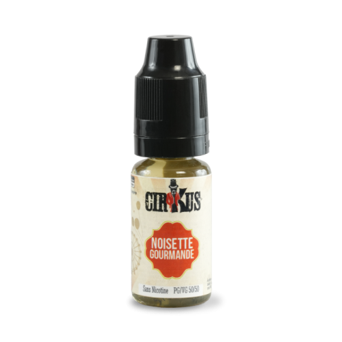 E liquide Noisette Gourmande Cirkus VDLV - 10 ml|Cigusto | Cigusto | Cigarette electronique, Eliquide