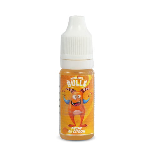 E liquide France Peche au Citron Mr Bulle 10ml - Liquideo | Cigusto | Cigarette electronique, Eliquide