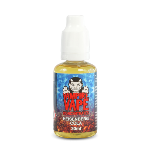 Concentre DIY Heisenberg Cola 30 ml Vampire Vape ecigarette | Cigusto | Cigarette electronique, Eliquide