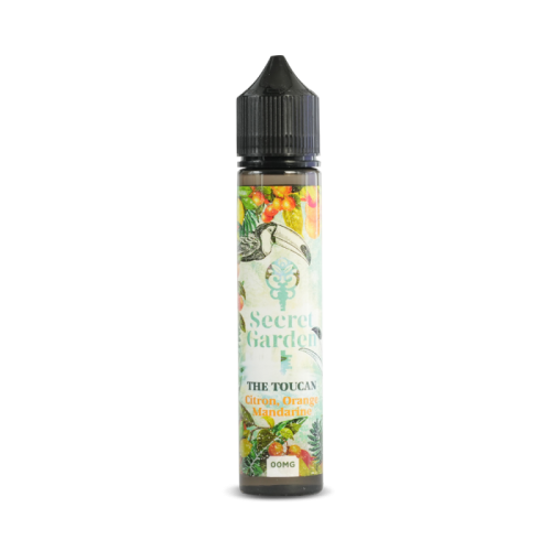 E Liquide sans nicotine The Toucan 50 ml Secret Garden | Cigusto | Cigarette electronique, Eliquide