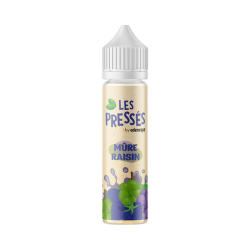 E Liquide MÛRE RAISIN 50 ml - Les pressés