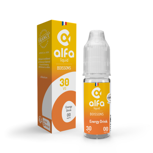 E Liquide Energy Drink 10ml Alfaliquid | Cigusto Ecigarette | Cigusto | Cigarette electronique, Eliquide