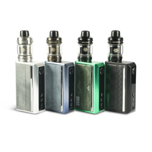 Cigarette électronique kit double accus DRAG 5 de chez Voopoo, | Cigusto | Cigarette electronique, Eliquide