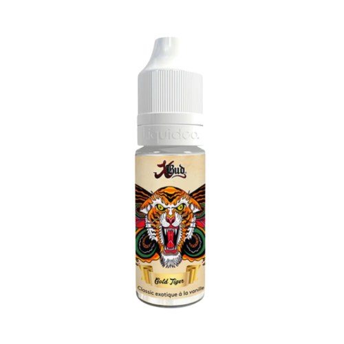 E-liquide Xbud Gold Tiger Liquideo en 10 ml, e-liquide Gold Tiger Liquideo saveur classic | Cigusto | Cigusto | Cigarette electronique, Eliquide