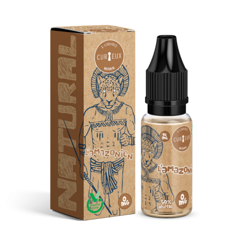 E liquide L'Amazonien Natural 10 ml - CURIEUX| Cigusto | Cigusto | Cigarette electronique, Eliquide