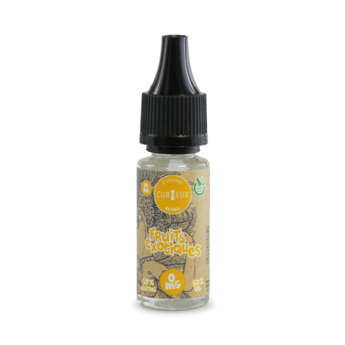 E liquide Fruits Exotiques Natural 10 ml - CURIEUX | Cigusto | Cigarette electronique, Eliquide