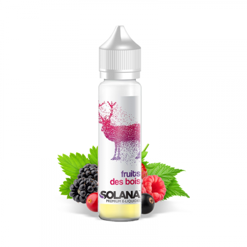 E liquide sans nicotine Fruits des bois 50ml SOLANA Cigusto | Cigusto | Cigarette electronique, Eliquide