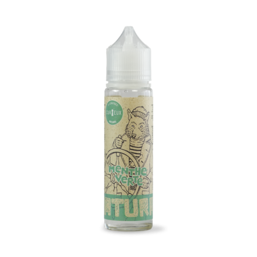 E-liquide Menthe Verte Natural Curieux, e-liquide à la menthe verte en flacon de 50 ml | Cigusto | Cigusto | Cigarette electronique, Eliquide